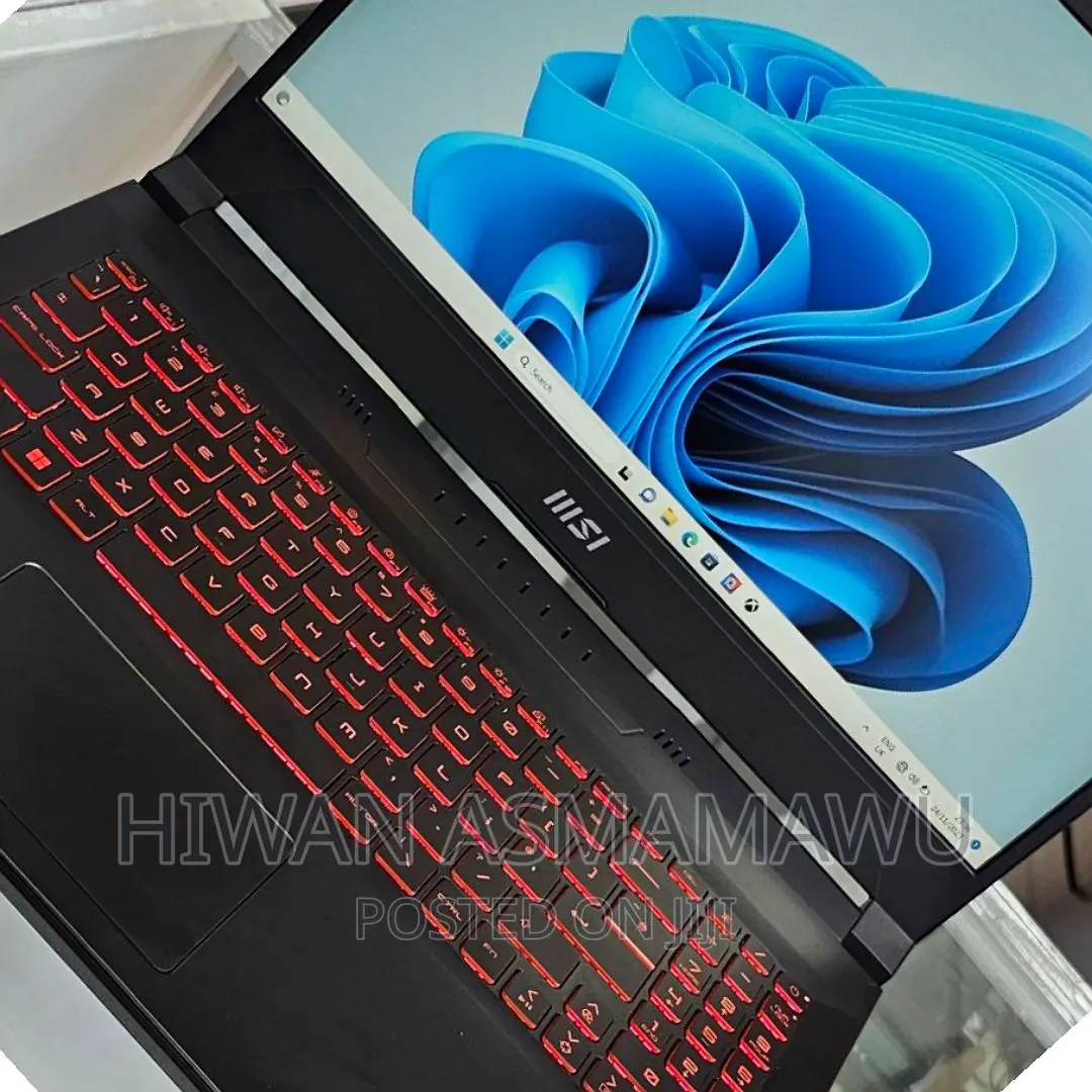 New Laptop MSI Katana GF66 16GB Intel Core I7 SSD 1T