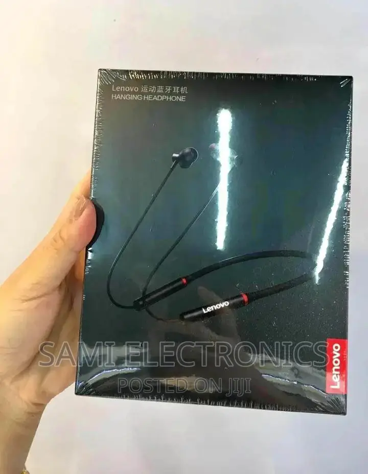 Earphones Hanging Lenovo Neckband Headphone
