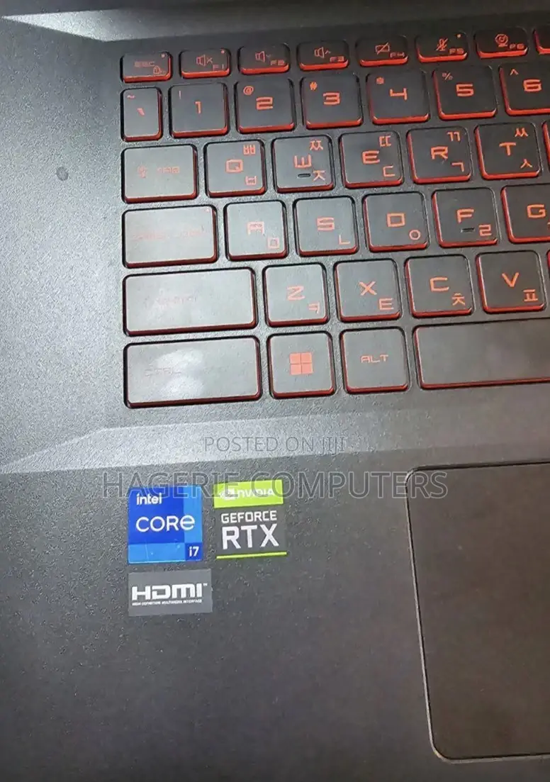 New Laptop MSI Katana GF66 16GB Intel Core I7 SSD 512GB