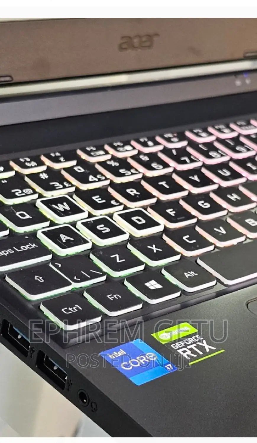 New Laptop Acer Nitro 5 16GB Intel Core I7 SSD 1T