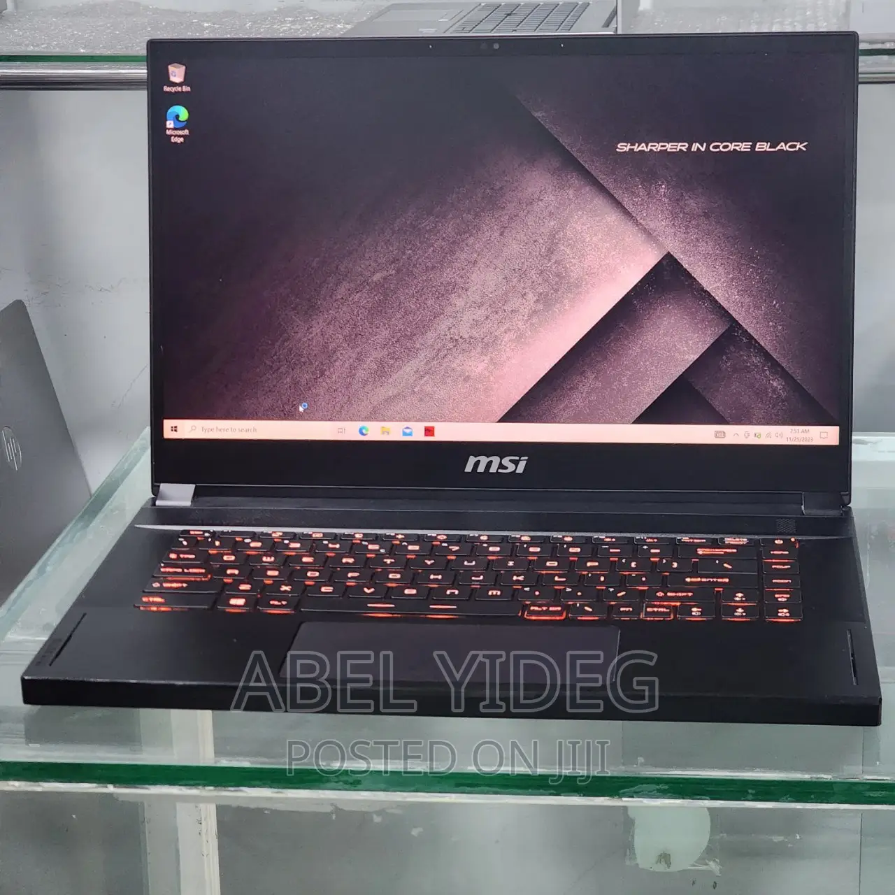 New Laptop MSI GS66 Stealth 10SGS 16GB Intel Core I7 SSD 1T