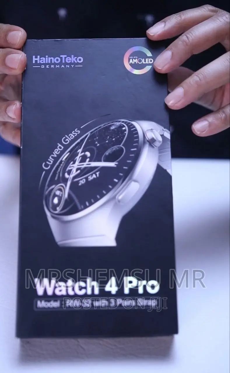 Smart Watch 4 Pro Hainoteko Curved Glass
Gray