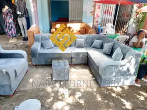 Photo - L- Shaped Corner Sofa Withe High Quality