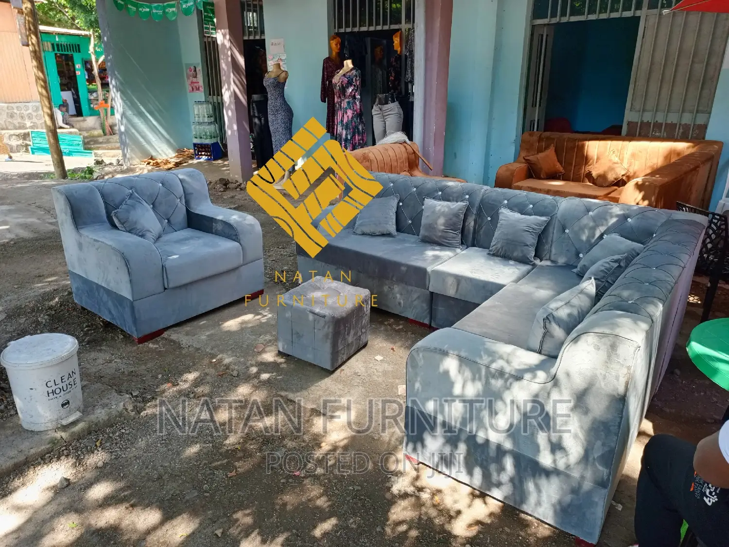 L- Shaped Corner Sofa Withe High Quality