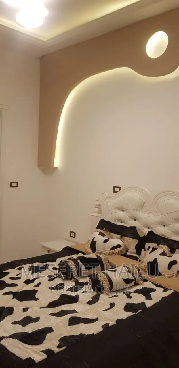 Furnished 2bdrm House in Guerge Sunshine Area, Bole for rent