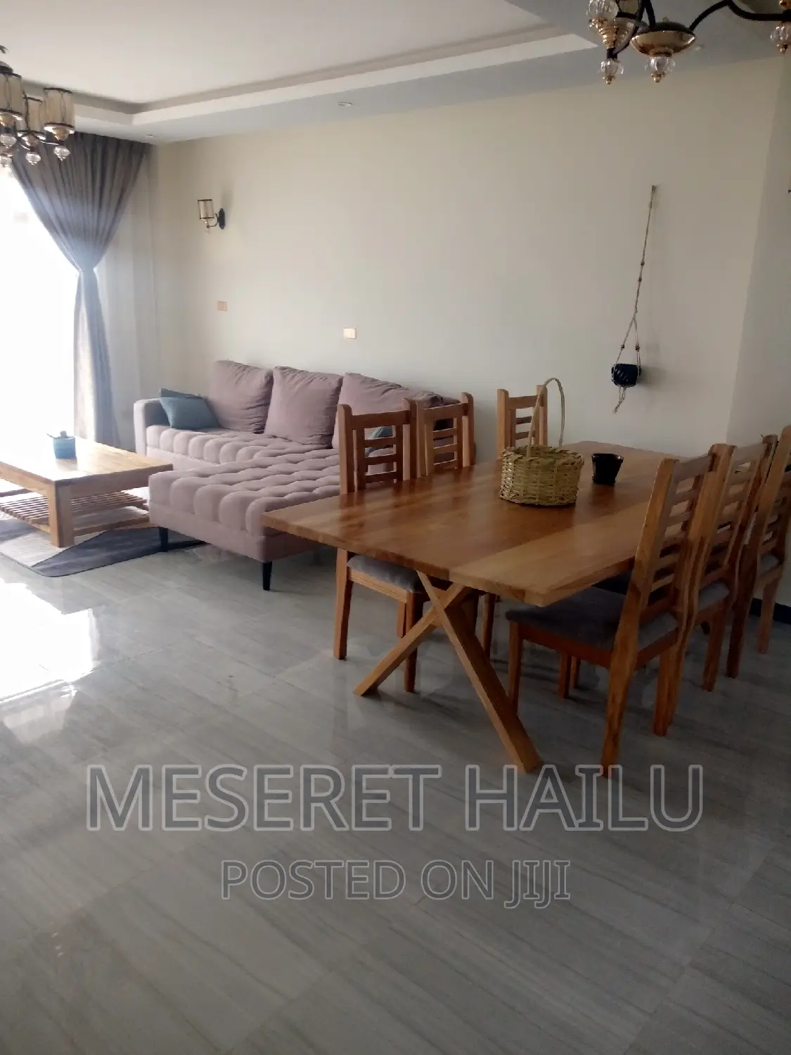 Furnished 3bdrm Apartment in Bole Bolbula for rent