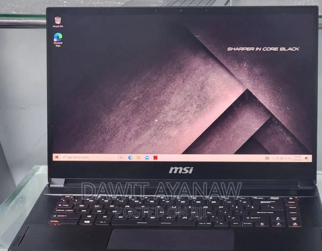 New Laptop MSI GS66 Stealth 10SGS 16GB Intel Core I7 SSD 1T