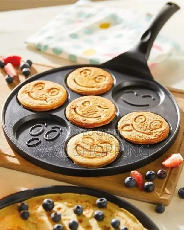 Smiley Face Non Stick Pancake Pan