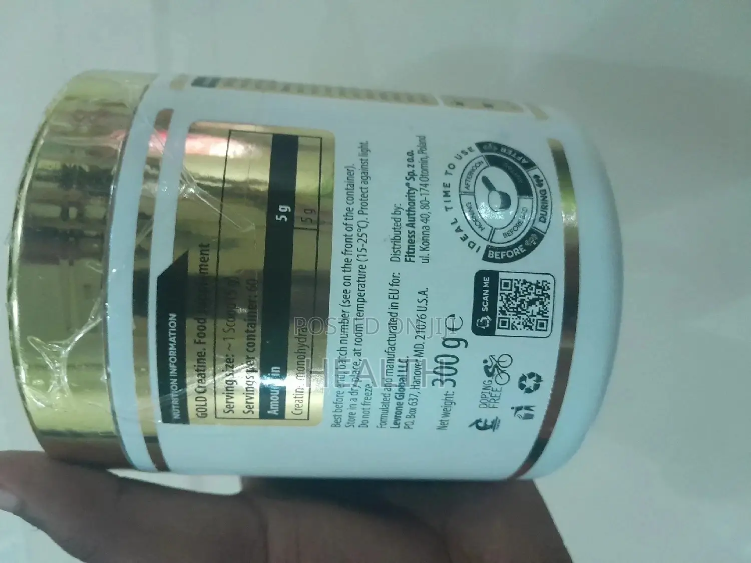 Gold Creatine Monohydratee**