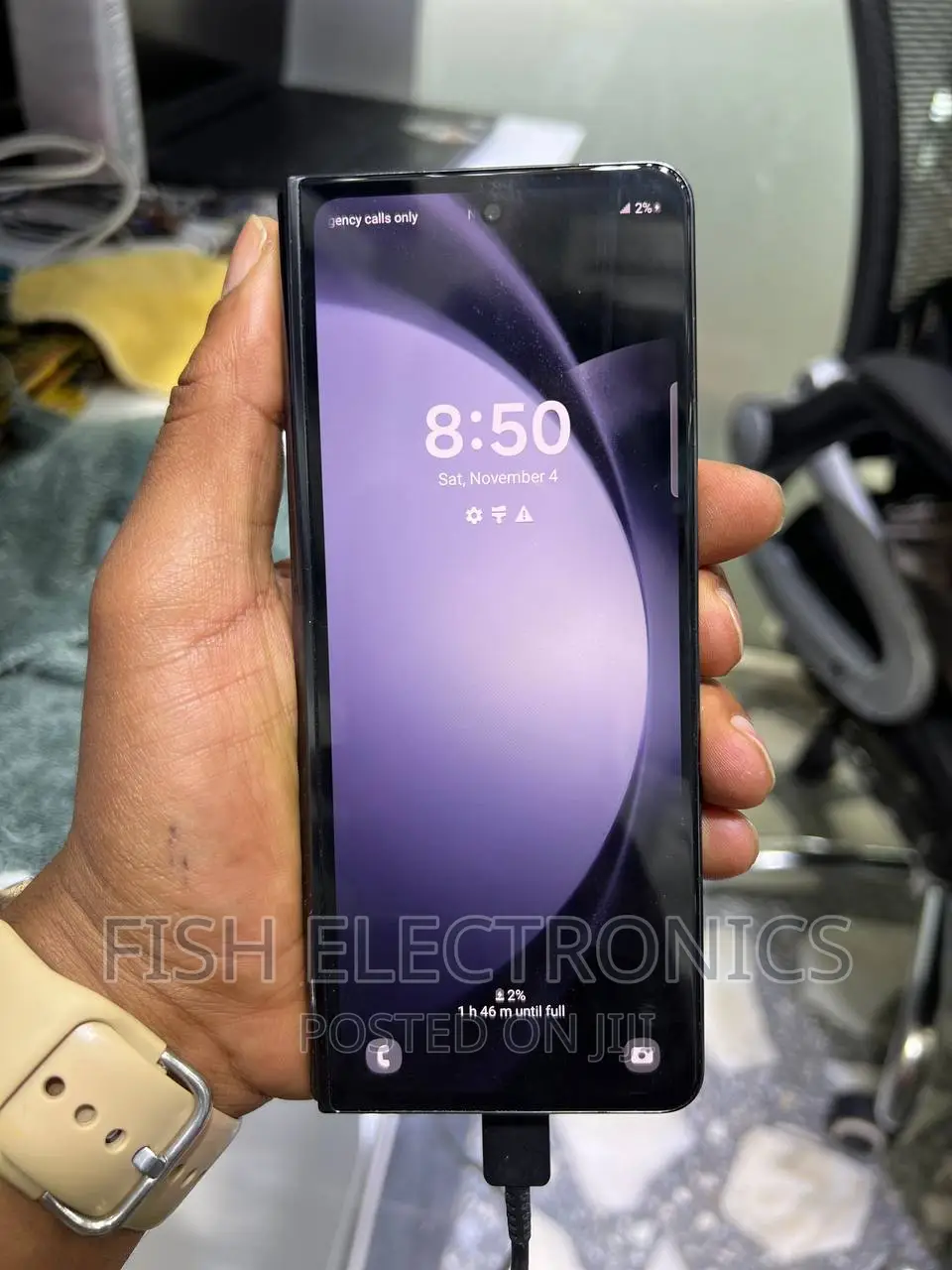 New Samsung Galaxy Z Fold 5 256 GB Black