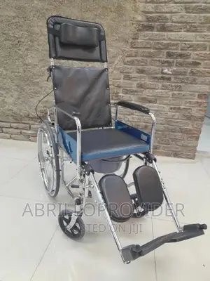 Photo - 2ndcommode Recliniig Toilet Wheelchair/Wheelchair+Wheelchair