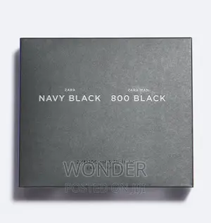 ZARA Navy And Man 800 Black Perfume!