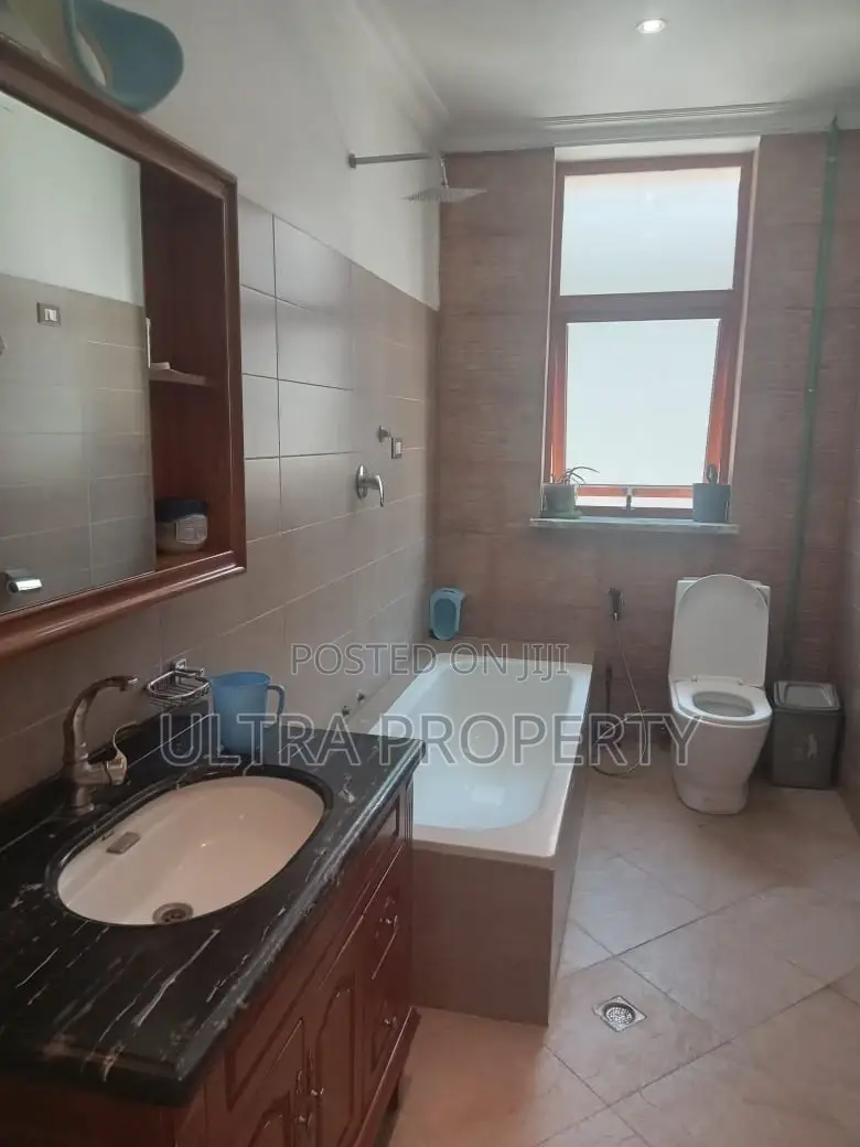 Furnished 4bdrm Villa in Bole for rent