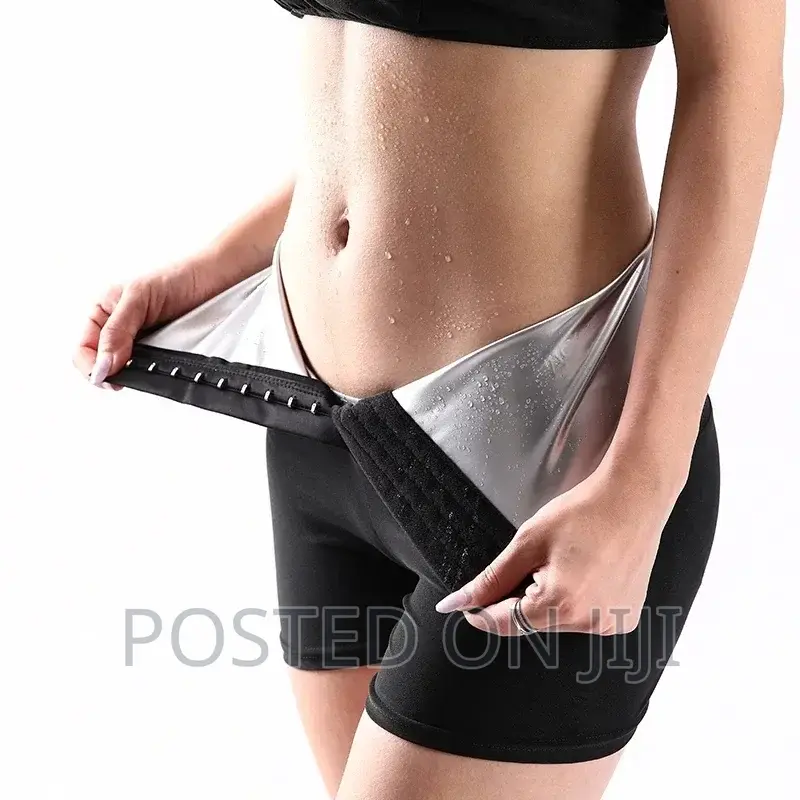 Women Neoprene Sweat Sauna Shorts Body Shaper Pants Weight
