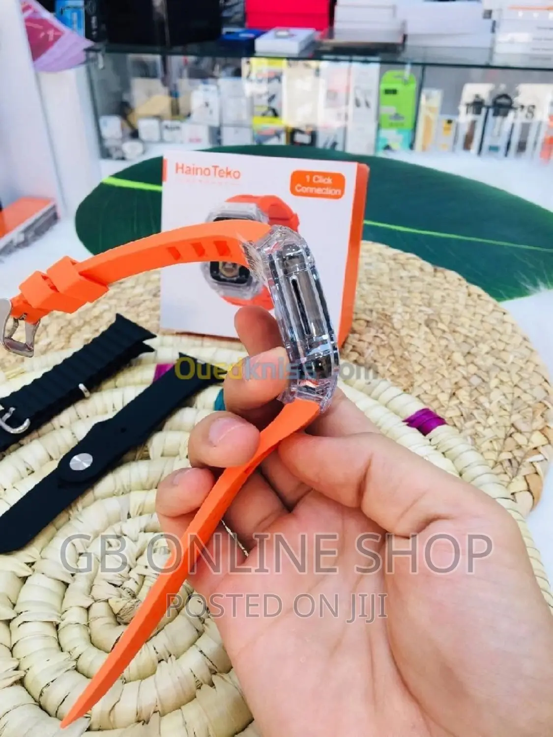 Haino Teko Germany Richard M9 Smart Watch With 3 Straps