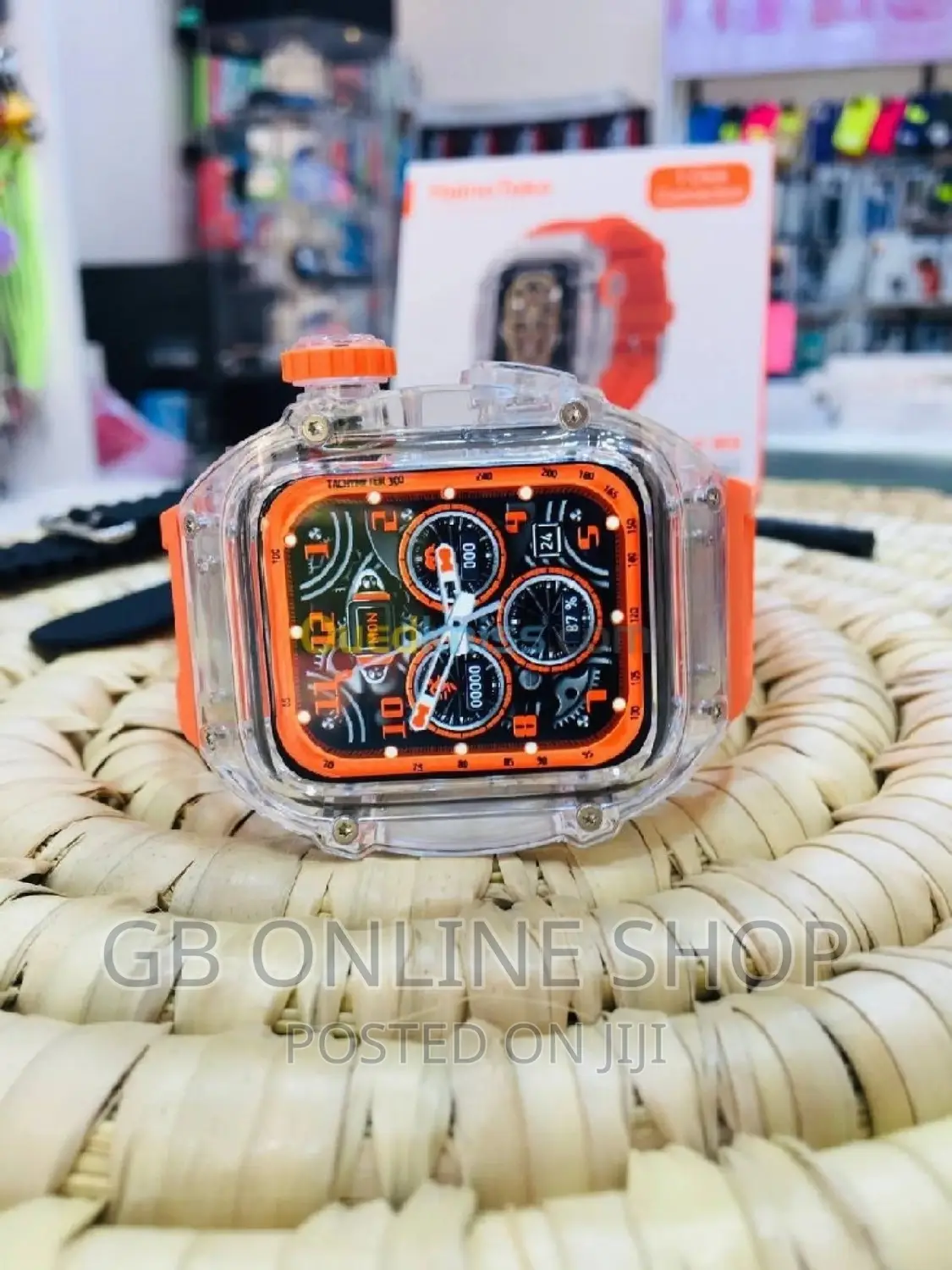 Haino Teko Germany Richard M9 Smart Watch With 3 Straps