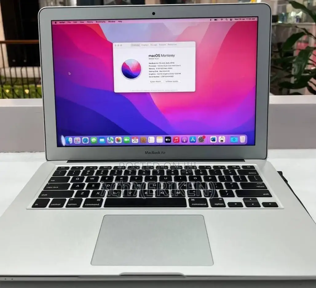 New Laptop Apple MacBook Air 2015 4GB Intel Core I5 SSD 128GB