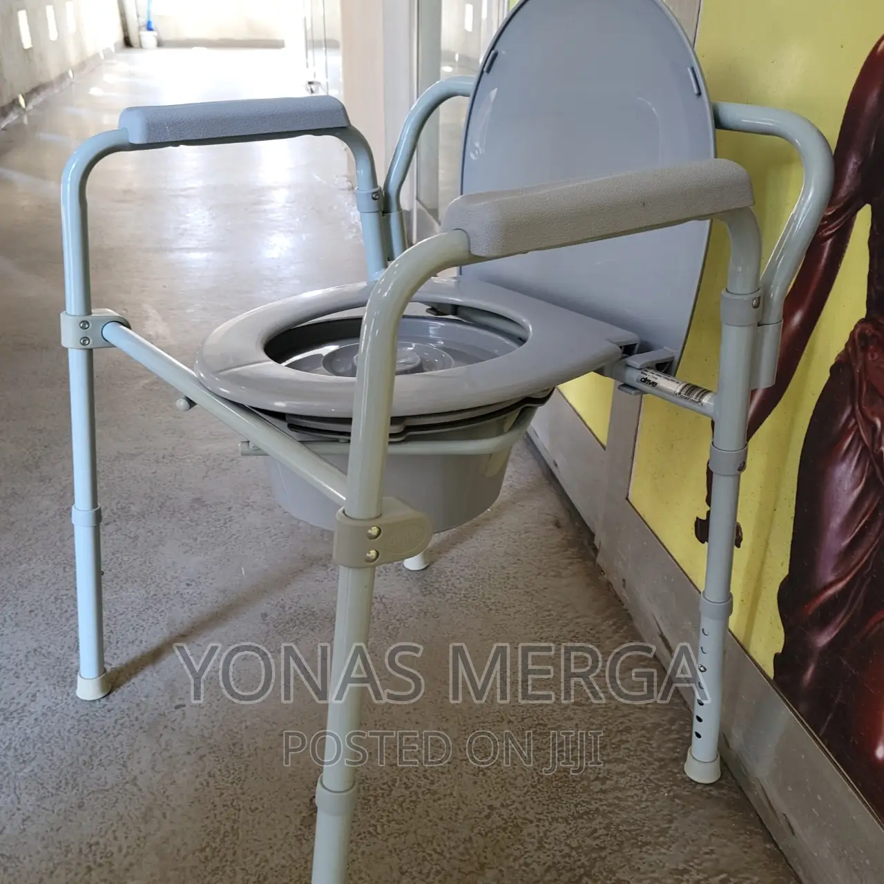 "Flexease: Versatile Toilet and Commode Chair"