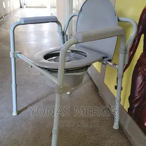 "Flexease: Versatile Toilet and Commode Chair"
