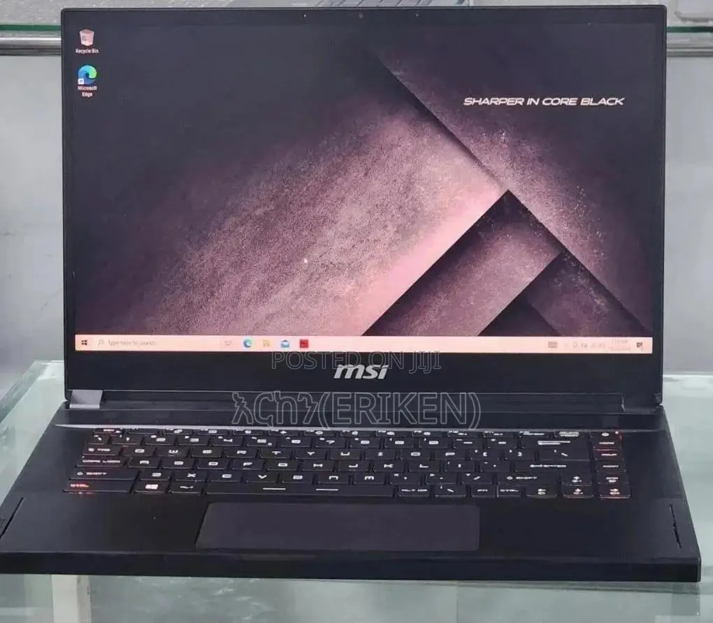 New Laptop MSI GS66 Stealth 10SGS 16GB Intel Core i7 SSD 512GB