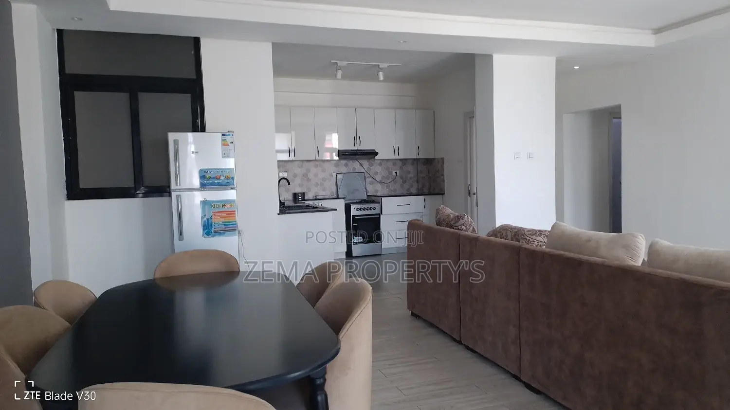 Furnished 3bdrm Apartment in Zema, Bole for rent