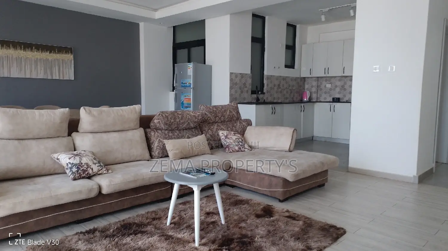 Furnished 3bdrm Apartment in Zema, Bole for rent