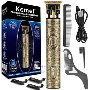 Photo - Kemei Electric Trimmer Packed ኦርጂናል የጸጉር ቅርጽ ማውጫ ማሰተካክያ ማሽን