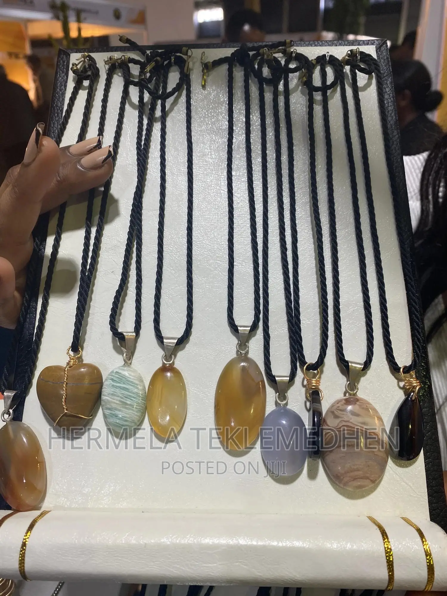 Quartz,Morganite,Peridot , Garnet Necklaces