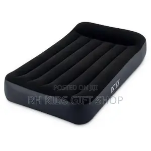 Photo - በአየር የሚነፋ ምቹ ፍራሽ የራሱ የኤሌክትሪክ መንፊያ የተገጠመለት Intex Standard