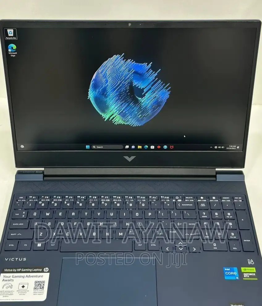New Laptop HP 16GB Intel Core I5 SSD 512GB