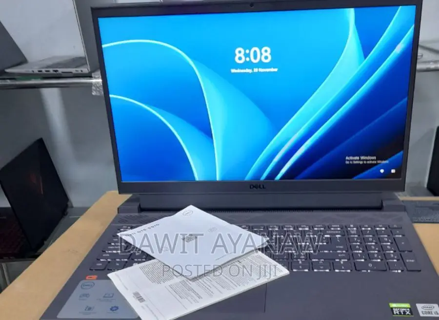 New Laptop Dell G15 5511 8GB Intel Core I5 SSD 512GB