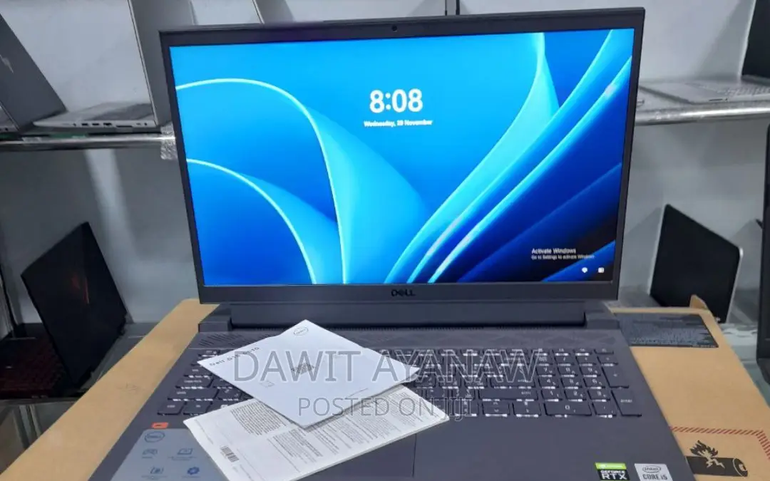 New Laptop Dell G15 5511 8GB Intel Core I5 SSD 512GB