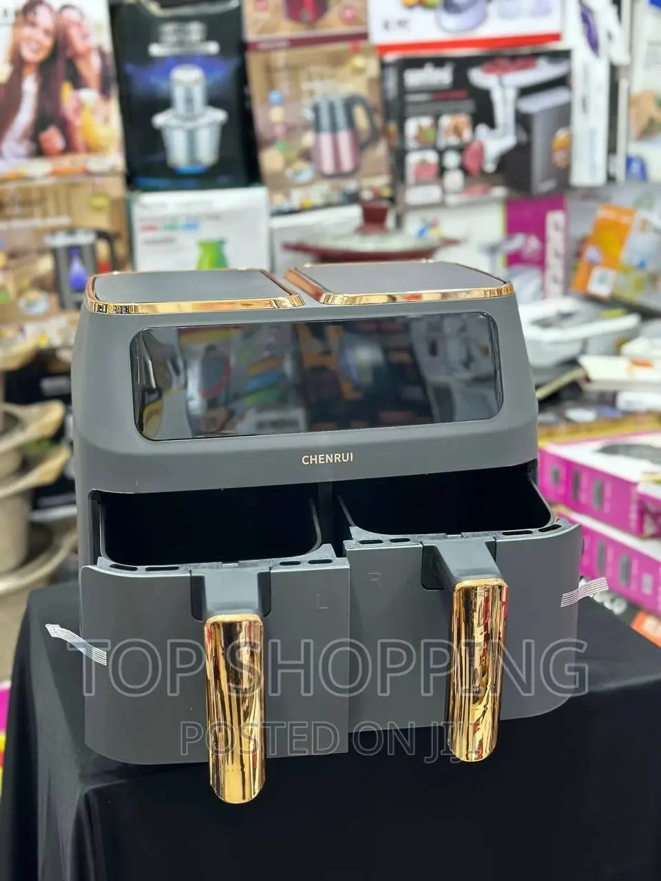 Chenrui Double Digital Air Fryer 2 in 1 12 Liter