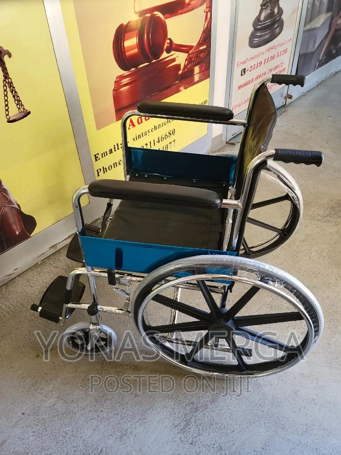 Wheelchair/Imported Marvel Designed for the Ease of Patients