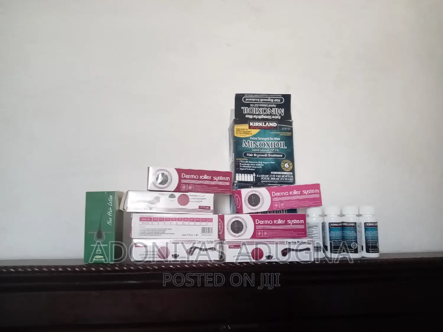 Minoxidil,And Derma Roller