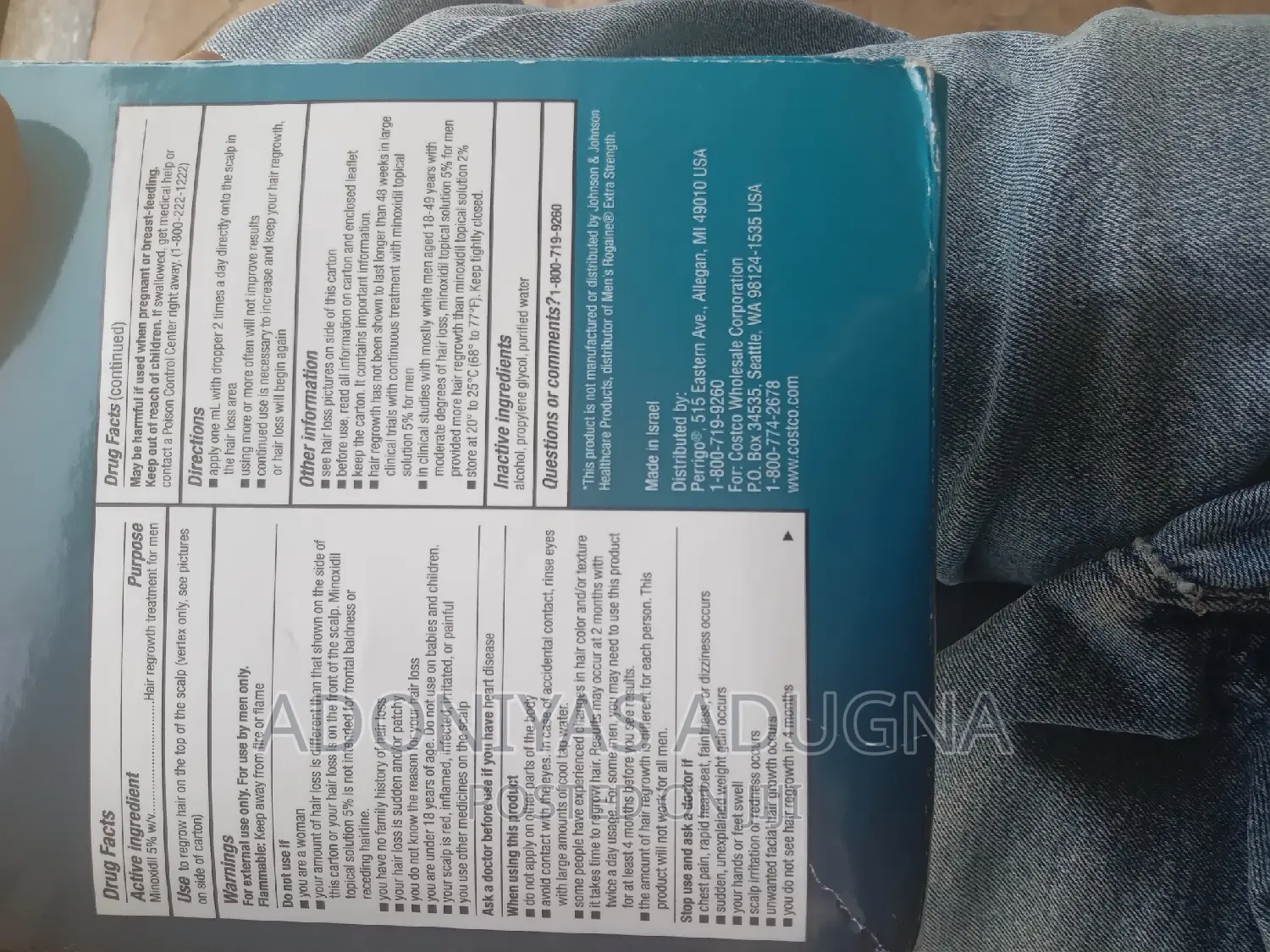 Minoxidil,And Derma Roller