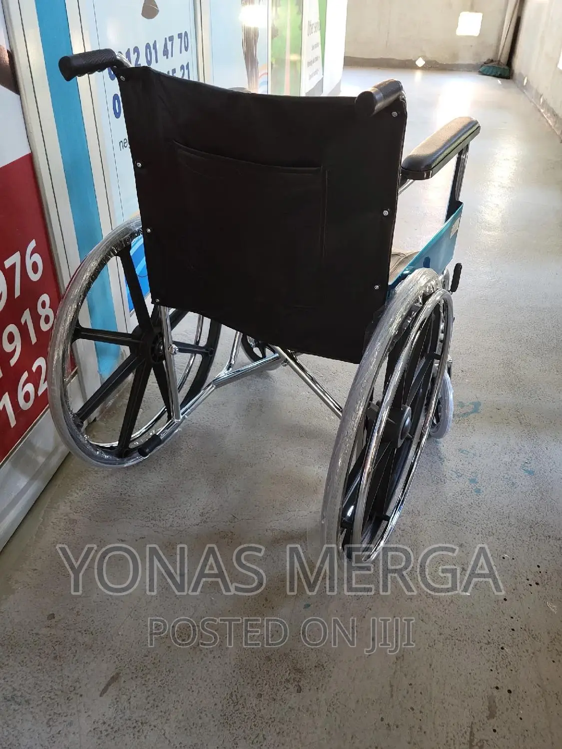 Wheelchair Duracare:Purpose-Built Stainless Steel Wheelchair