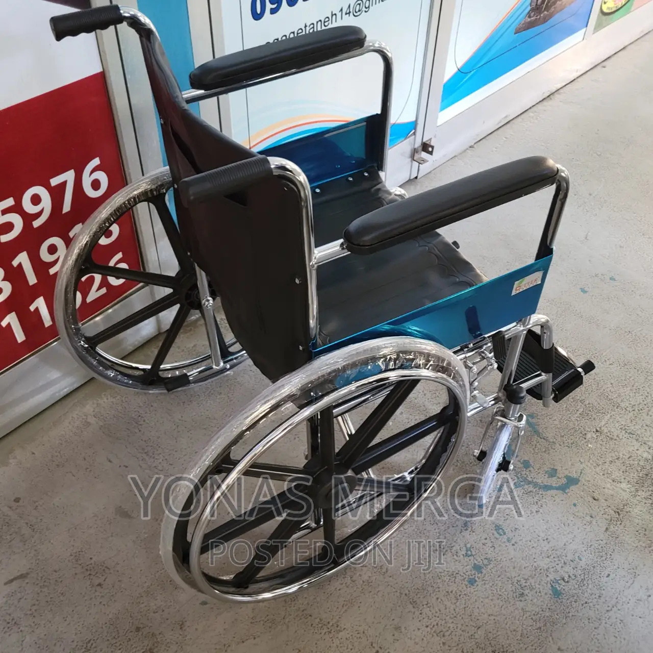 Wheelchair Duracare:Purpose-Built Stainless Steel Wheelchair