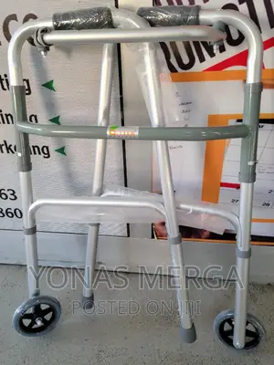 Flexheight Walkmate: Foldable and Height-Adjustable Walker"
