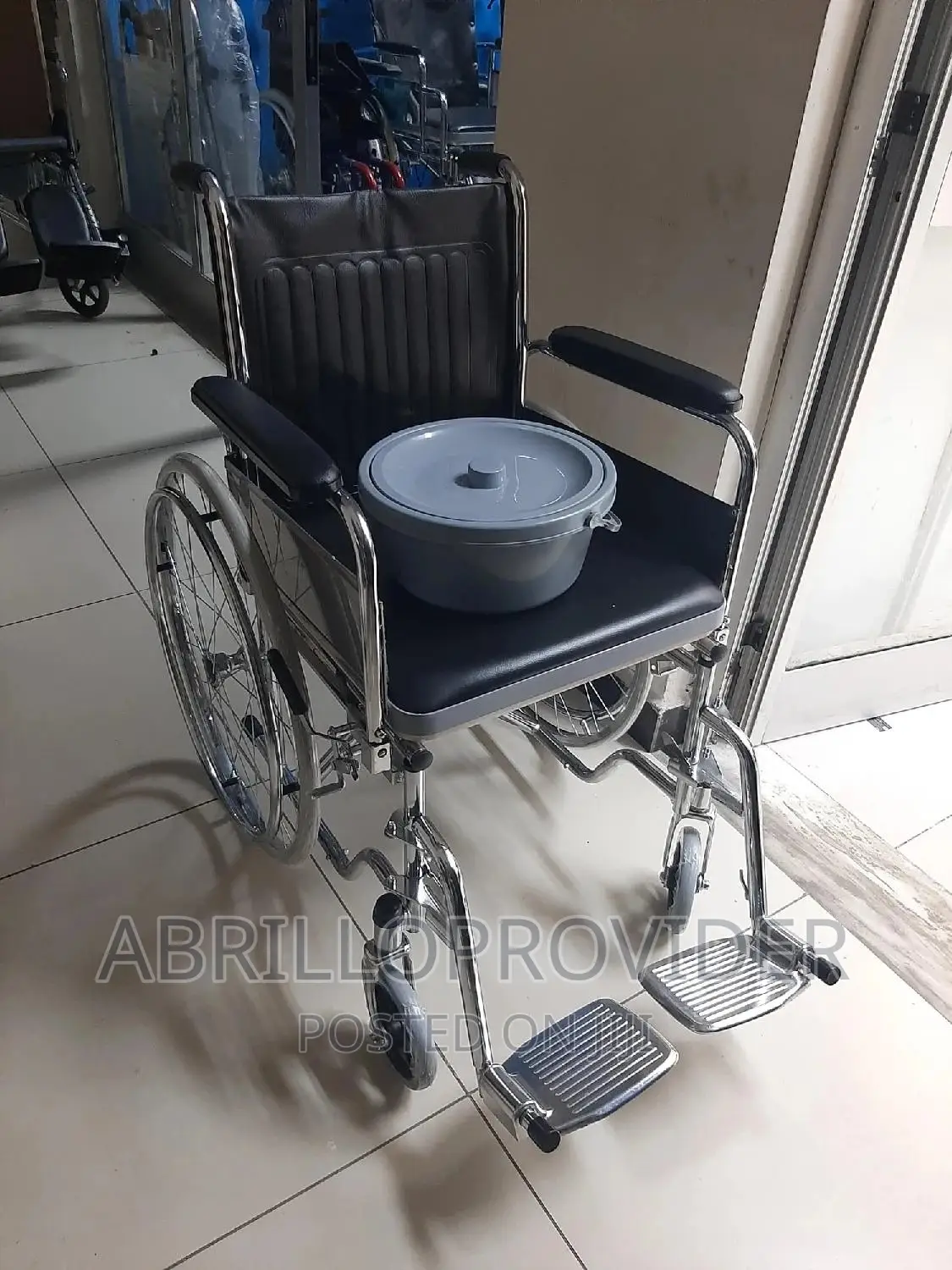 Commod Wheelchair/Shower Wheelchair/Commode Wheelchair/ዌልቸር