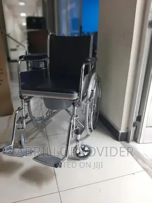 Photo - Commode Wheelchair/Toilet Wheelchair:Wheelchair:Wheelchair