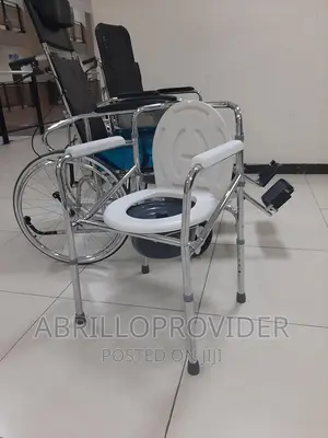 Photo - Commode, Commode Chair for Toilet Is Height Adjustable,CHAIR