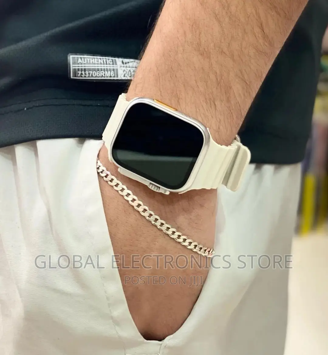 Silver Color Original Men's Series 8 Smart Watch