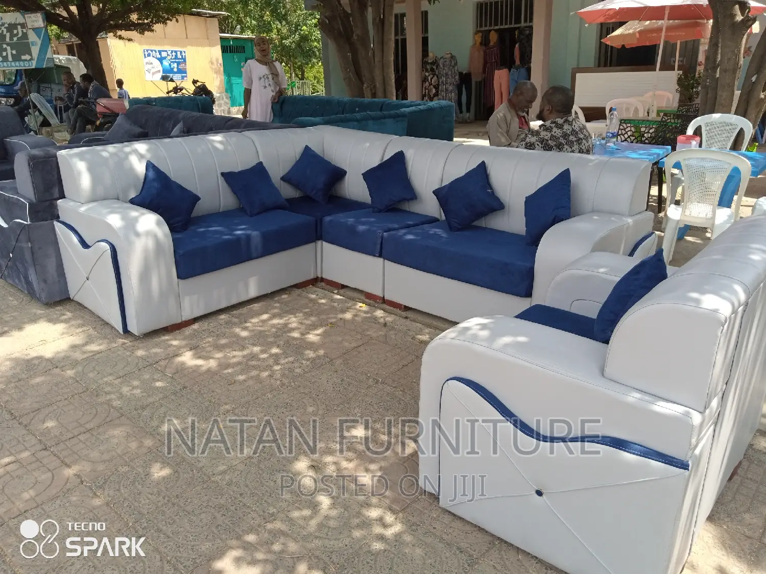 Lazer L Shape Corner Sofa Withe Quality Material