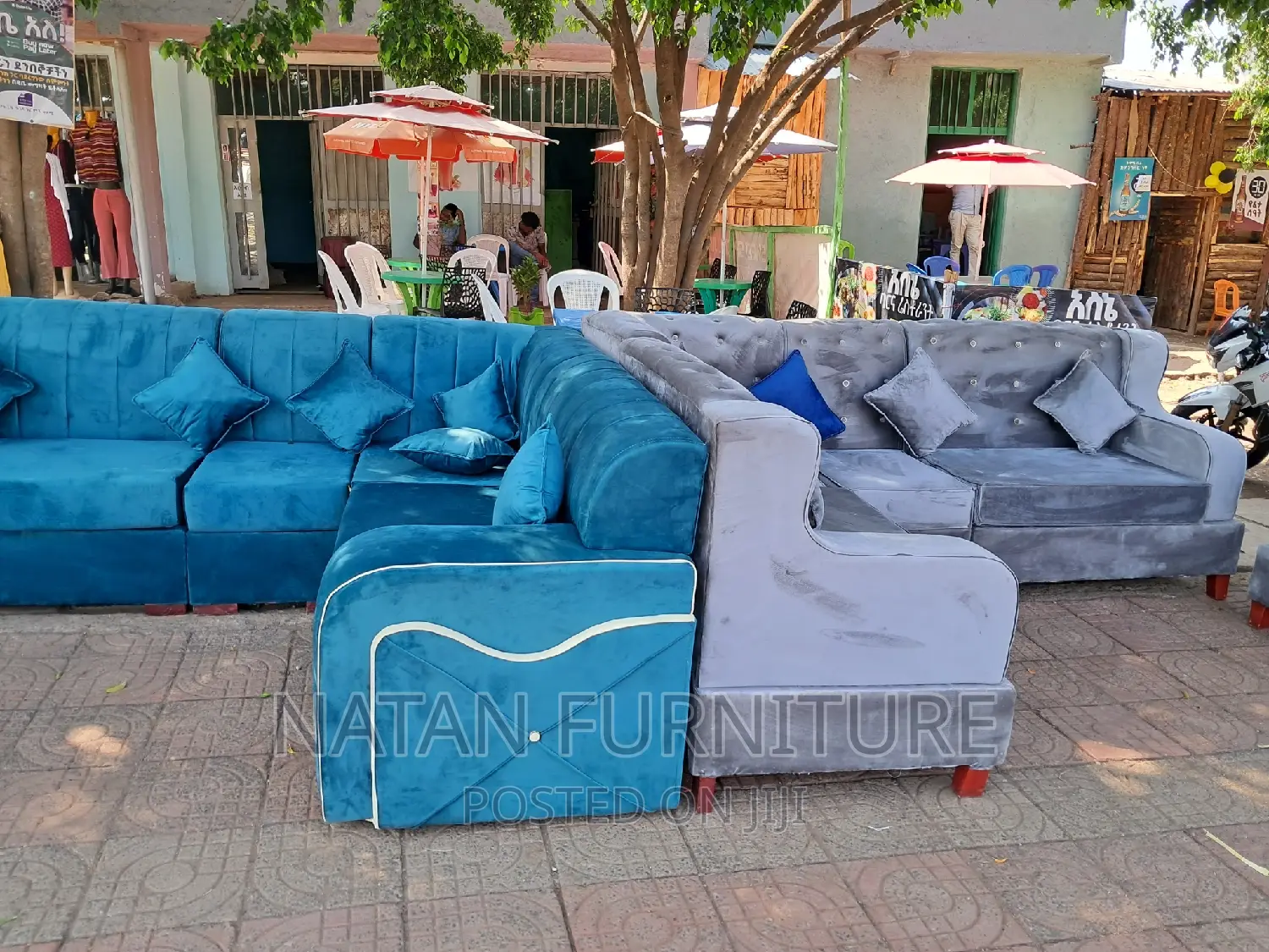 Corner Sofa L-Shaped Withe a Good Quality