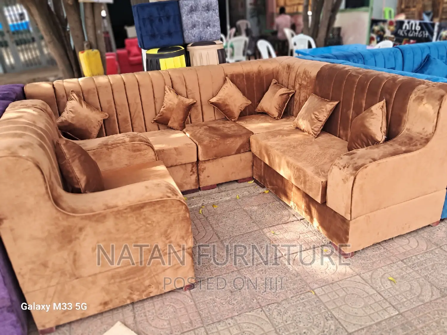 L-Shaped Corner Sofa
