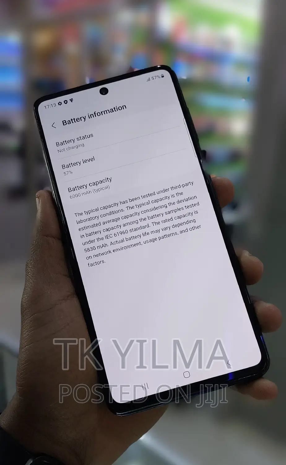 New Samsung Galaxy F54 256 GB Blue