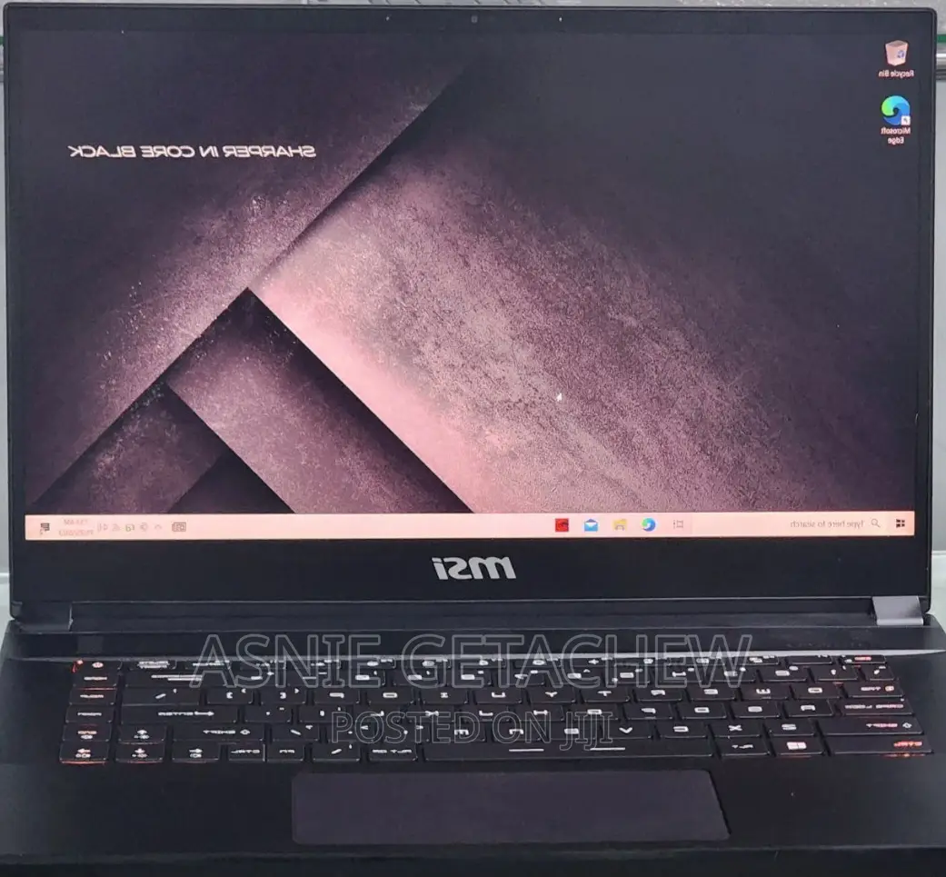 New Laptop MSI GS66 Stealth 10UH 16GB Intel Core I7 SSD 1T