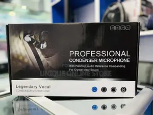 Photo - Professional Condenser Microphone With Sound Card