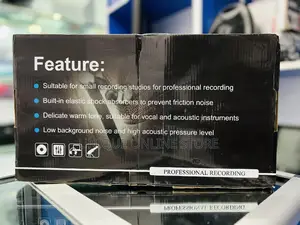 Professional Condenser Microphone With Sound Card